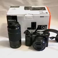 Fotocamera Sony alpha 6000 e-mount 2 obbiettivi