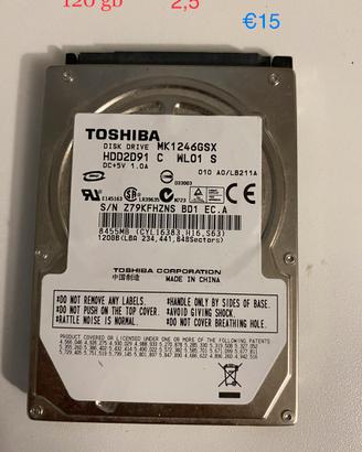 Hard disk interno e ram