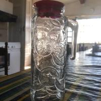 caraffa in vetro disegnato in 3D