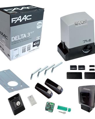 FAAC delta 3 741 automazione cancello scorrevole
