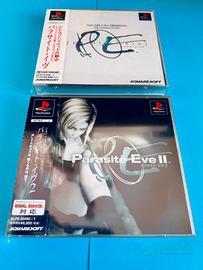 Parasite Eve 1 & 2 PS1 Japan - Completi con OBI