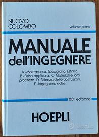 Colombo, Manuale dell’Ingegnere 83ediz., Hoepli