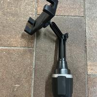 Porta tablet/smartphone per portabicchiere auto