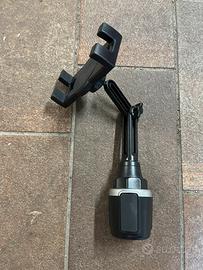 Porta tablet/smartphone per portabicchiere auto