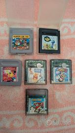 Lotto 6 Giochi Game Boy/ Game Boy Color 