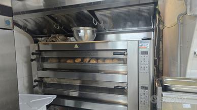 forno pizza 2 camere per pizzeria e panifici