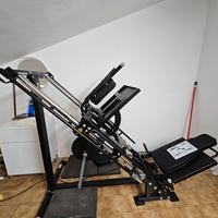 Leg press e Hack squat