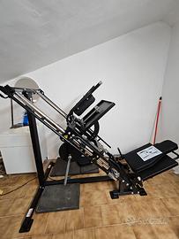 Leg press e Hack squat