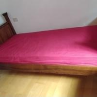 Letto in noce di fine '800