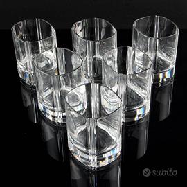 Bicchiere cristallo whisky/acqua media