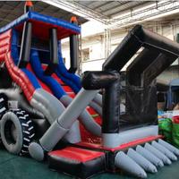 Scivolo Gonfiabile Trattore gigante per bimbi