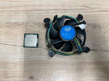 Processore intel i3-10100 LGA 1200 con la ventola