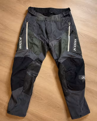 Klim Dakar in the Boot pantaloni moto
