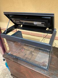 Acquario completo di filtro pompa e luci