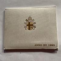 DIVISIONALE VATICANO VATICANO 1993 FDC ARGENTO