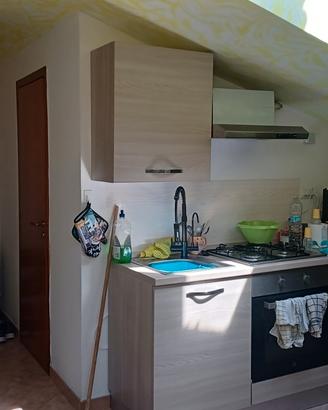 Mansarda sottotetto in via taverna campanile