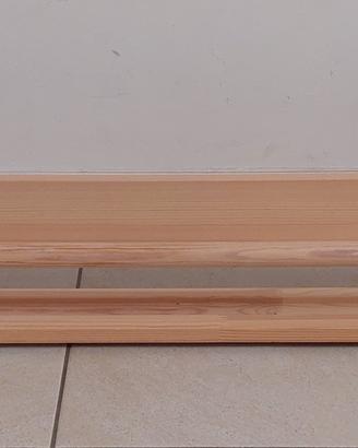 3 mensole IKEA FLISAT porta libri in legno