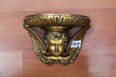 Console da Muro Vintage Dorata – 24334