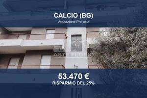 Immobile in asta di 83 m² con box auto a Calcio