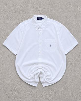 Polo Ralph Lauren Camicia Uomo Bianca XL
