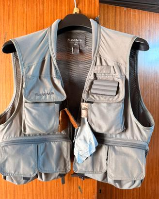 Gilet per pesca a mosca Simms taglia L