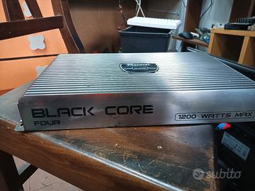 amplificatore magnat 1200w black core 4 canali 