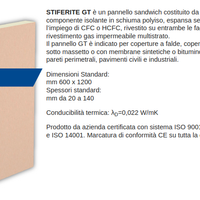 Pannelli isolante