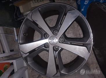 Cerchioni in lega 17 originali peugeot