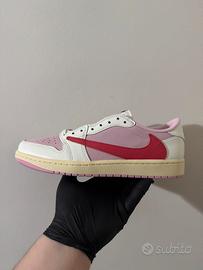 Jordan 1 Low X Travis Scott - Tropical Pink