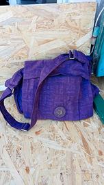 Borsa a Tracolla Viola F&B Fantasy