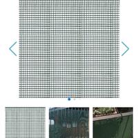 rete da balcone/giardino verde 1m×5m