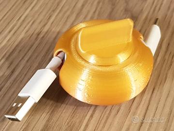 Bobina per cavo di ricarica per telefono cellulare