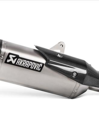 SCARICO AKRAPOVIC TITANIO CARBONIO OMOLOGATO HONDA