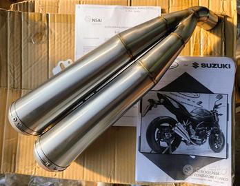 TERMINALE SCARICO MARMITTA DOPPIO CONICO OVALE PER