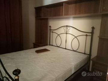 Letto in ferro battuto+ struttura a ponte 