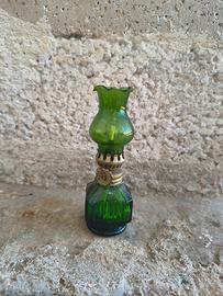 mini lampada a petrolio vintage