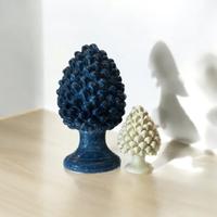 Coppia pigne in ceramica siciliana originale