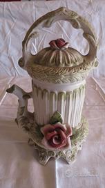 Coppia di soprammobili in ceramica
