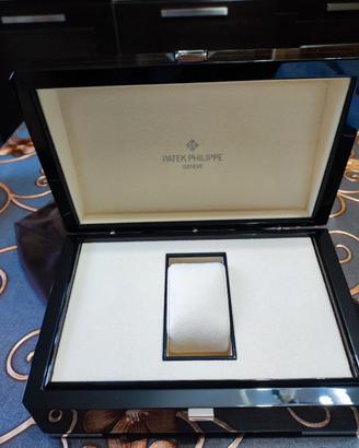 Scatola in radica porta orologi Patek Philippe 
