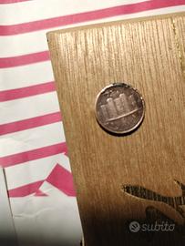 Moneta un centesimo 2014 errore di conio