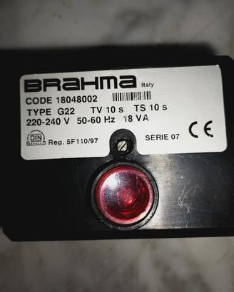 Relè elettronico Brahma per bruciatore a gasolio 