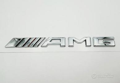 Logo AMG Mercedes - Originale - Adesivo