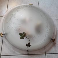 Plafoniera Lampadario con foglia
