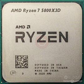 Bundle AMD 5800x3D + 32gb RAM + x570 Scheda Madre