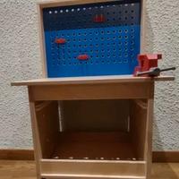 Tavolo da lavoro in legno Ikea giocattolo