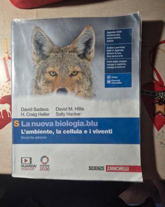 libro la nuova biologia.blu zanichelli