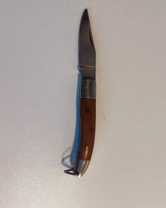 Coltellino pieghevole vintage manico in legno