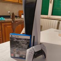 PlayStation 5 con disco da 1tb + Demon Souls