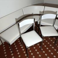 Girotavolo con sedie