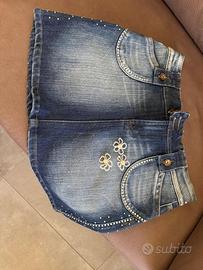Minigonna in jeans